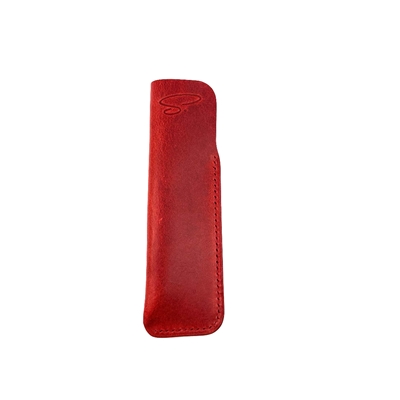 Signati – Handmade Red Leather Pen Case